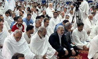مراسم دعای عرفه حجاج ایرانی در صحرای عرفات آغاز شد