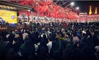 عزاداری ایرانیان به مناسبت وفات حضرت معصومه(س) در کربلا