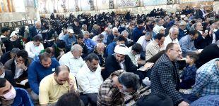 ندای یا رب یارب زائرین ایرانی در اولین جمعه ماه شعبان در خیمه گاه حسینی