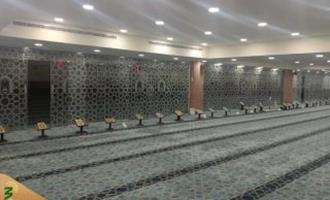 نصب پارتیشن های شیشه ای در مساجد مکه مکرمه