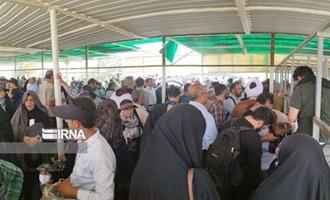 تردد زائران عتبات عالیات به عراق در پایانه مرزی مهران مشکلی ندارد