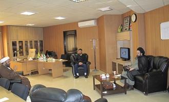 دیدار مسئول دفتر نمایندگی بعثه منطقه تهران با مدیر حج وزارت البرز 