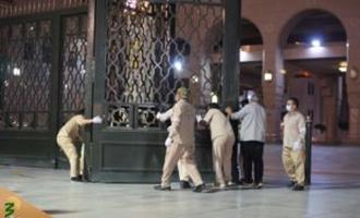 بازگشایی درهای مسجدالنبی (ص) به روی نمازگزاران