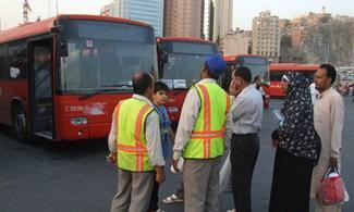 استفاده از350 دستگاه اتوبوس برای ارائه خدمات به زائران ایرانی درمکه