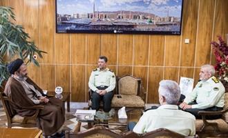     دیدار رئیس پلیس فرودگاههای کشور با نماینده ولی فقیه در امور حج و زیارت