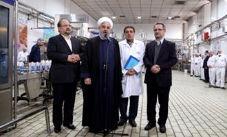 رئیس جمهور پس از بازدید از مجموعه تولیدی صنایع شیر ایران و در جمع خبرنگاران: