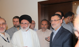 حضور سرپرست حجاج ایرانی و ریاست سازمان حج و زیارت در هتل السابق 1 مکه مکرمه