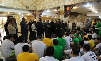 بازدید رئیس سازمان از روند مسابقات ورزشی دهه فجر و حضور در جمع صمیمی ورزشکاران/عکس 
