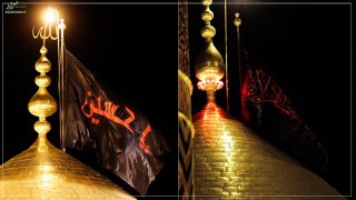 تعویض پرچم حرم حسینی(ع) بدون مراسم انجام می‌شود