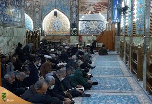 دعای ندبه زائران ایرانی در خیمــه‌گاه امام حسین(ع) طنین انداز شد