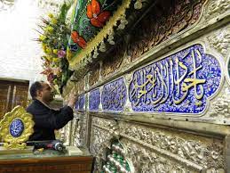 ضریح حرم امامین جوادین (ع) گل‌آرایی شد+عکس 